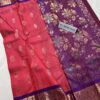 Kanchi Pattu Allover Design Equal Border Saree - Image 2