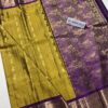 Kanchi Pattu Allover Design Equal Border Saree - Image 2