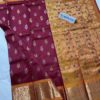 Kanchi Pattu Allover Design Equal Border Saree - Image 2