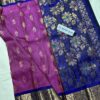 Kanchi Pattu Allover Design Equal Border Saree - Image 2