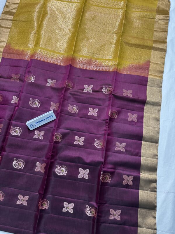 Pure Silk Allover Buta Rich Pallu Saree