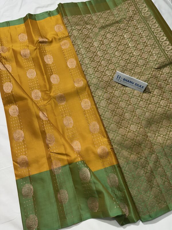 Kanchi Pattu Allover Design Saree