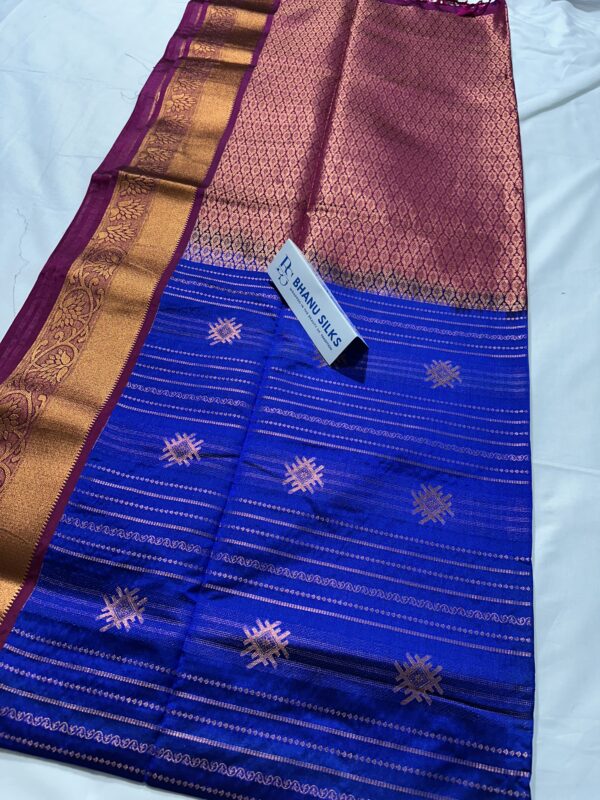 Semi Silk Buta Rich Pallu Saree