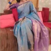 Uppada Pattu Tissue Saree - Image 2
