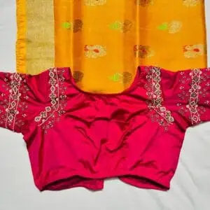 Kardhana With Beads Maggam Work