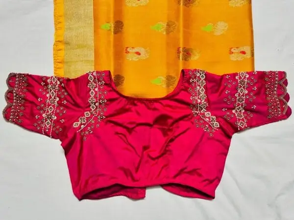 Kardhana With Beads Maggam Work