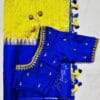 Thread With Stones Maggam Work - Image 3