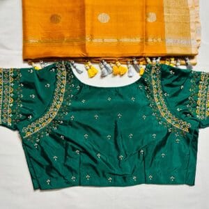 Kardhana With Beads Maggam Work