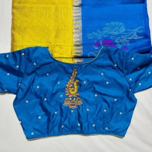 Thread Work With Beads Maggam Work
