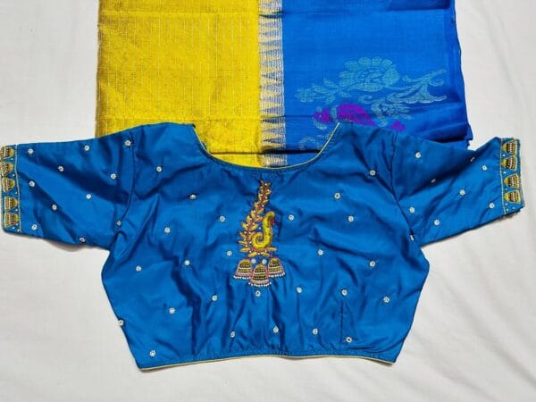 Thread Work With Beads Maggam Work
