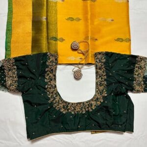 Spring Work With Beads Maggam Work