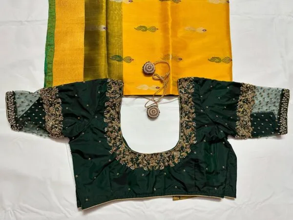 Spring Work With Beads Maggam Work
