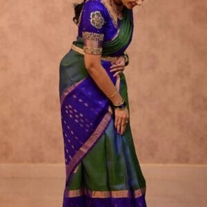 Uppada pattu drop buta sarees