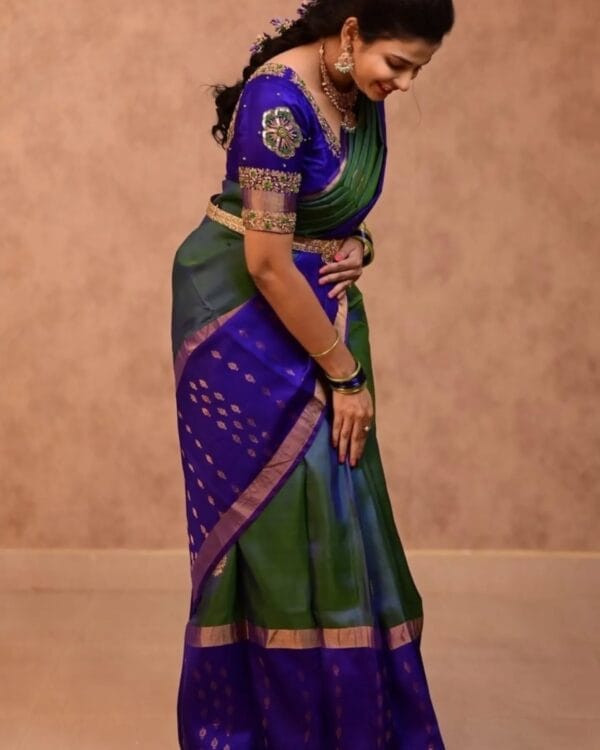 Uppada pattu drop buta sarees