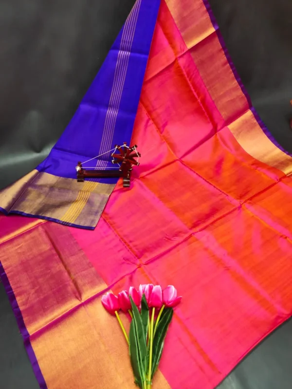 Pattu Sarees with bog border