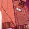 Kanchi Pattu Allover Buti Equal Border Saree - Image 2