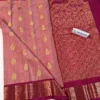 Kanchi Pattu Allover Buti Equal Border Saree - Image 2