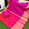 Uppada Pure Pattu Nakshatra Buta Saree - Image 2