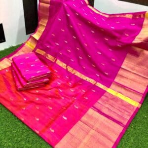 Uppada Pure Pattu Nakshatra Buta Saree