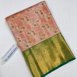 Semi Kanchi Pattu Allover Design Saree