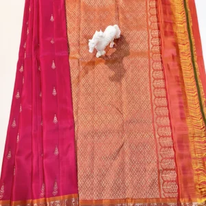 Kanchi Pattu Small Border Sarees