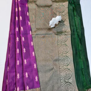 Kanchi Pattu Small Border Sarees