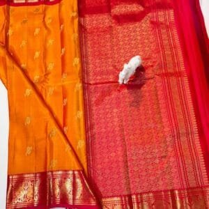 Kanchi Pattu Equal Border Saree