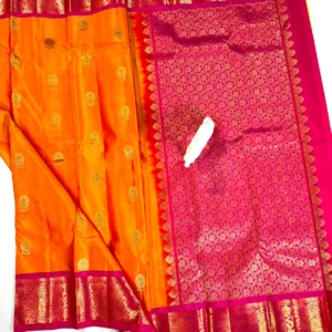 Kanchi Pattu Equal Border Saree