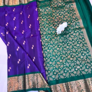 Kanchi Pattu Equal Border Saree