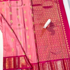 Kanchi Pattu Equal Border Saree