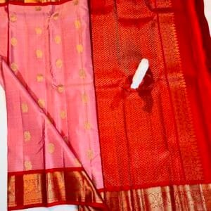 Kanchi Pattu Equal Border Saree
