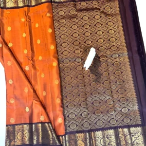 Kanchi Pattu Equal Border Saree