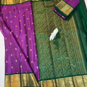 Kanchi Pattu Equal Border Saree
