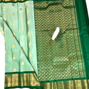 Kanchi Pattu Equal Border Saree