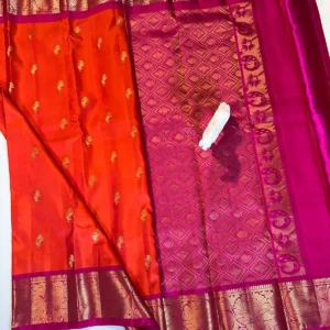 Kanchi Pattu Equal Border Saree
