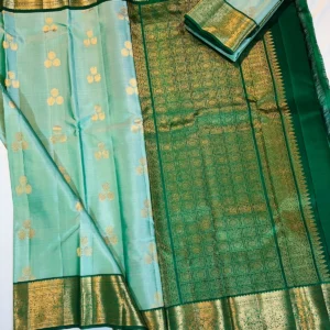 Kanchi Pattu Equal Border Saree