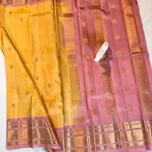 Kanchi Pattu Equal Border Saree