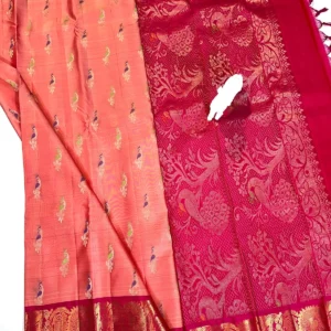 Kanchi Pattu Equal Border Saree