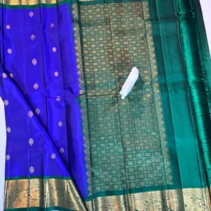 Kanchi Pattu Equal Border Saree