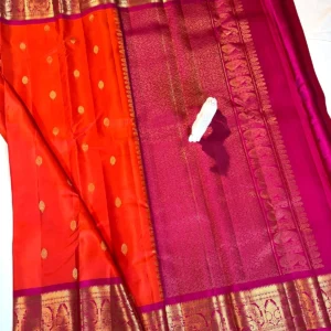Kanchi Pattu Equal Border Saree