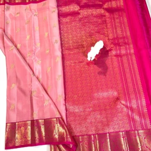 Kanchi Pattu Equal Border Saree