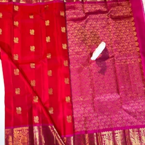 Kanchi Pattu Equal Border Saree
