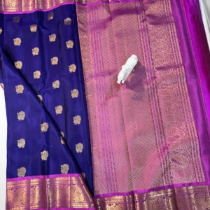 Kanchi Pattu Equal Border Saree