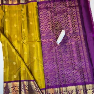 Kanchi Pattu Equal Border Saree