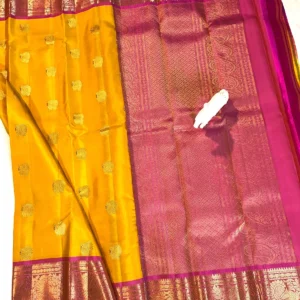 Kanchi Pattu Equal Border Saree