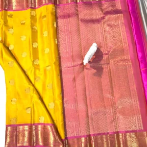 Kanchi Pattu Equal Border Saree