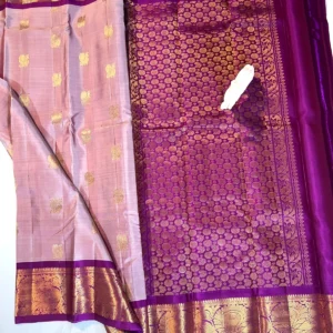 Kanchi Pattu Equal Border Saree