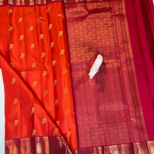 Kanchi Pattu Equal Border Saree