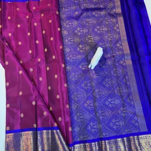 Kanchi Pattu Equal Border Saree