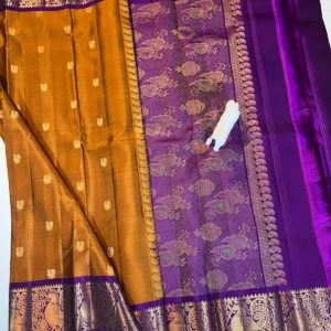 Kanchi Pattu Equal Border Saree